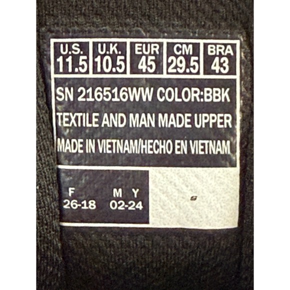 Skechers Go Walk Arch Fit Mens Black Machine Washable Sneakers Size 11.5 - Picture 8 of 8